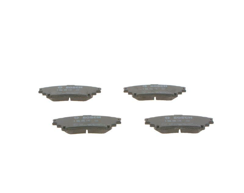 Kit de plaquettes de frein, frein à disque BOSCH 0986495174