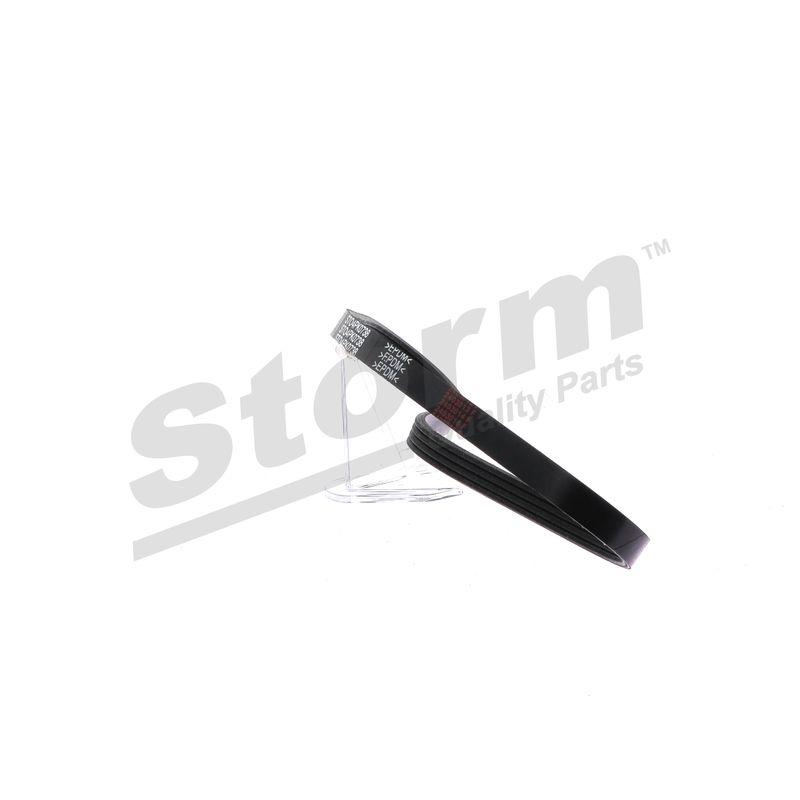 Courroie trapézoïdale à nervures STORM QUALITY PARTS STO4PK0738