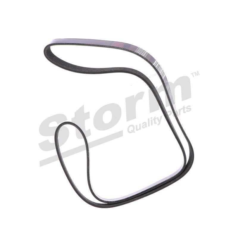 Courroie trapézoïdale à nervures STORM QUALITY PARTS STO6PK1513