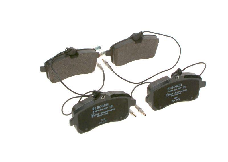 Kit de plaquettes de frein, frein à disque BOSCH 0 986 494 097