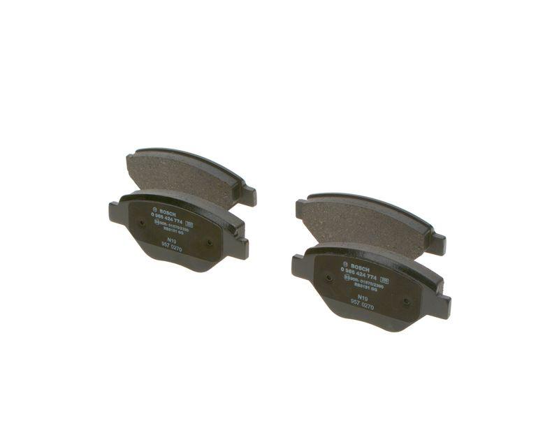Kit de plaquettes de frein, frein à disque BOSCH 0 986 424 774