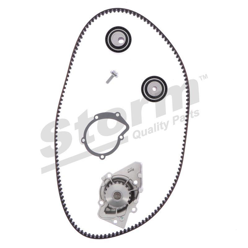 Pompe à eau + kit de courroie crantée STORM QUALITY PARTS 5550566KP