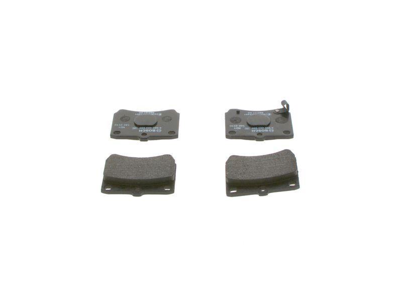 Kit de plaquettes de frein, frein à disque BOSCH 0986493550
