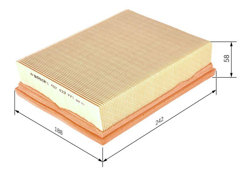 Filtre à air BOSCH 1 457 433 771