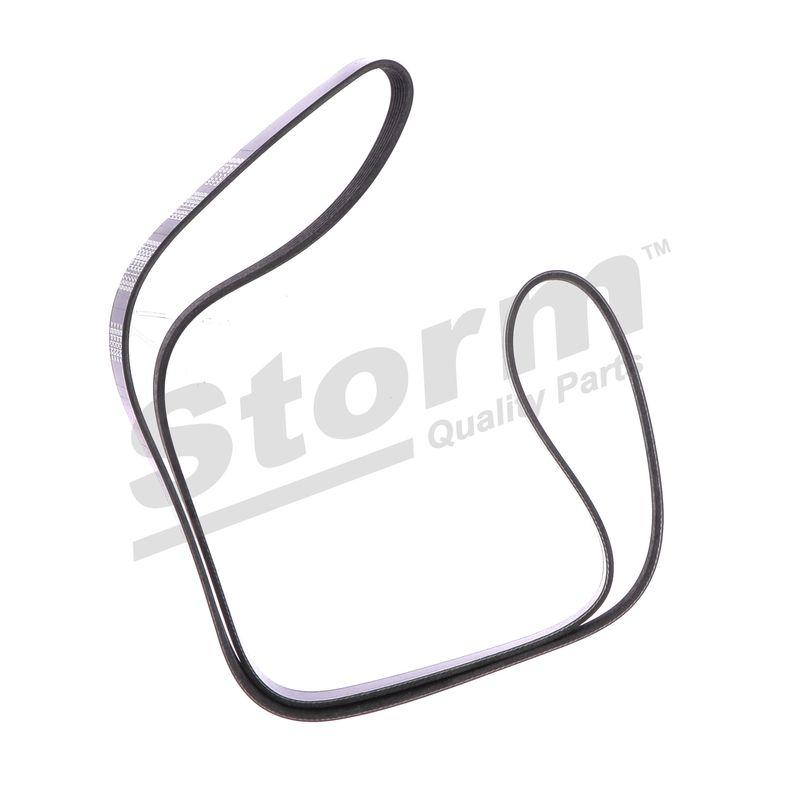 Courroie trapézoïdale à nervures STORM QUALITY PARTS STO6PK1725