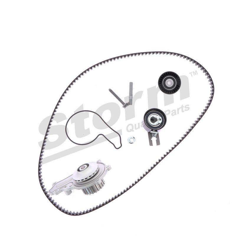 Pompe à eau + kit de courroie crantée STORM QUALITY PARTS 5550571KP