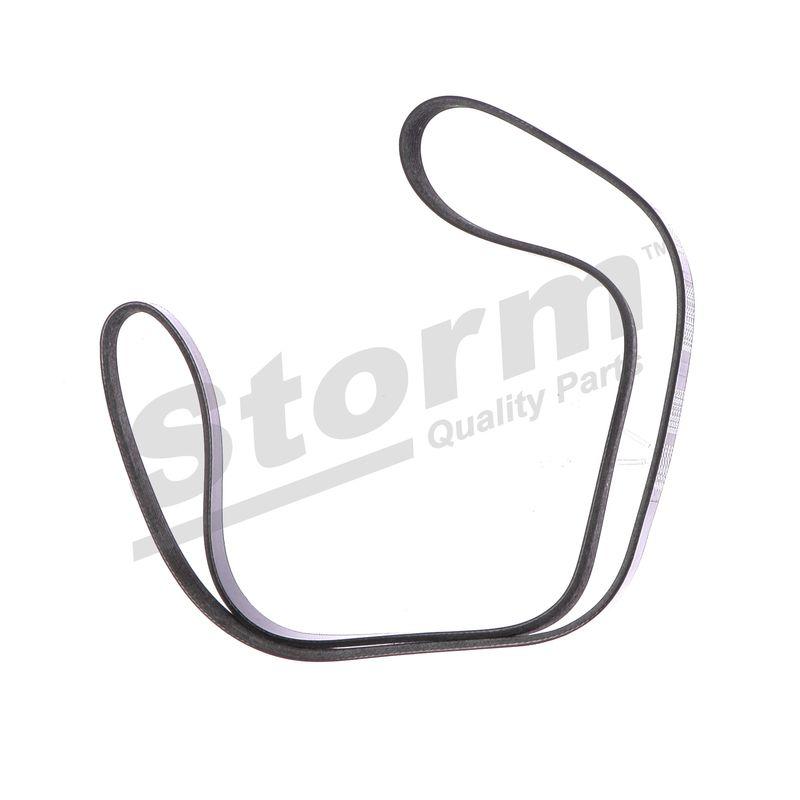 Courroie trapézoïdale à nervures STORM QUALITY PARTS STO6PK1400