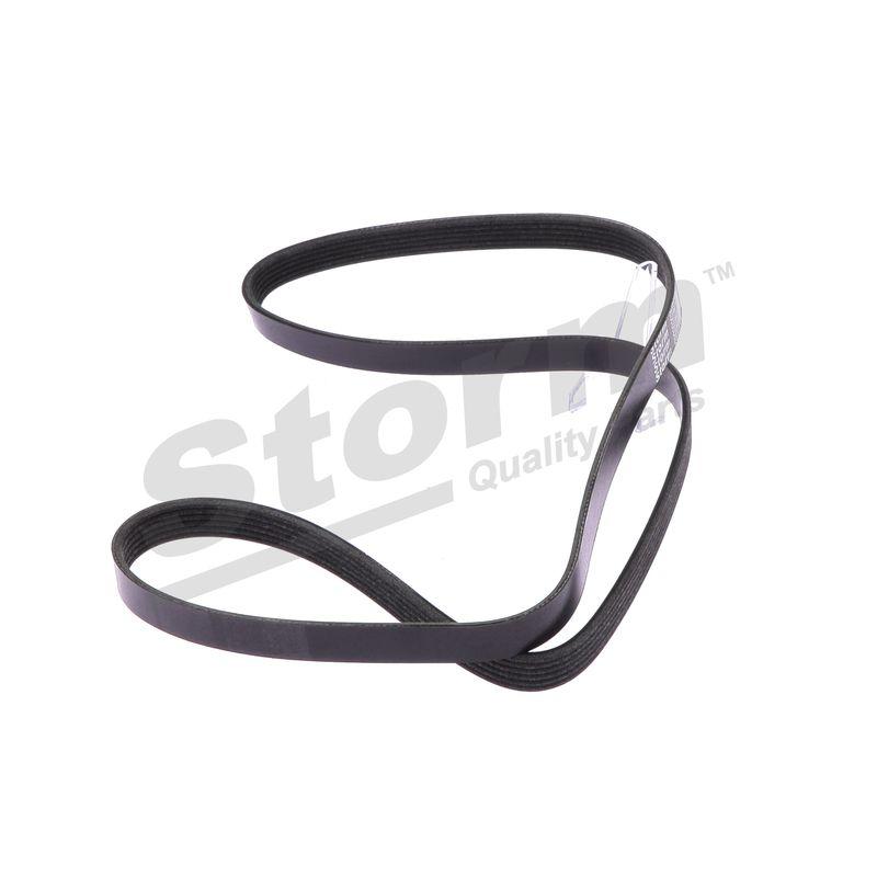 Courroie trapézoïdale à nervures STORM QUALITY PARTS STO6PK1463