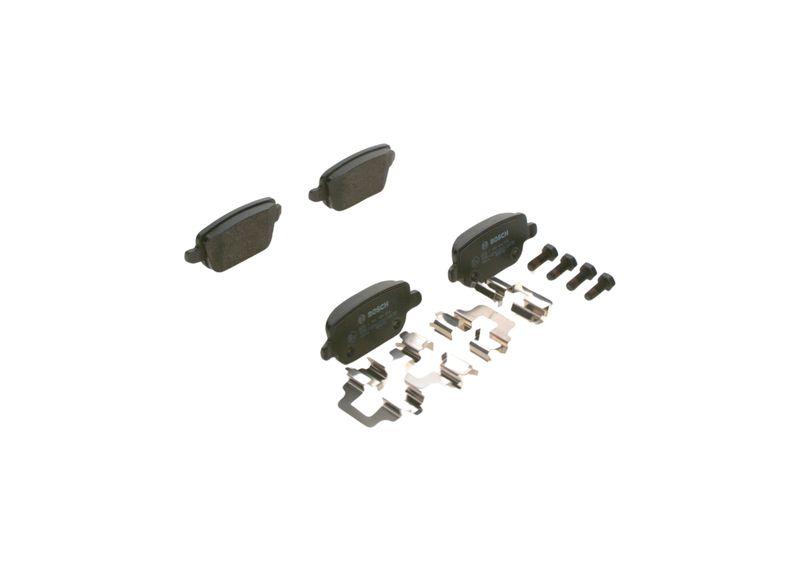 Kit de plaquettes de frein, frein à disque BOSCH 0 986 494 214