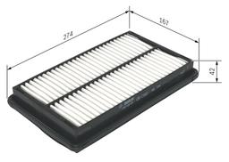 Filtre à air BOSCH 1987429185