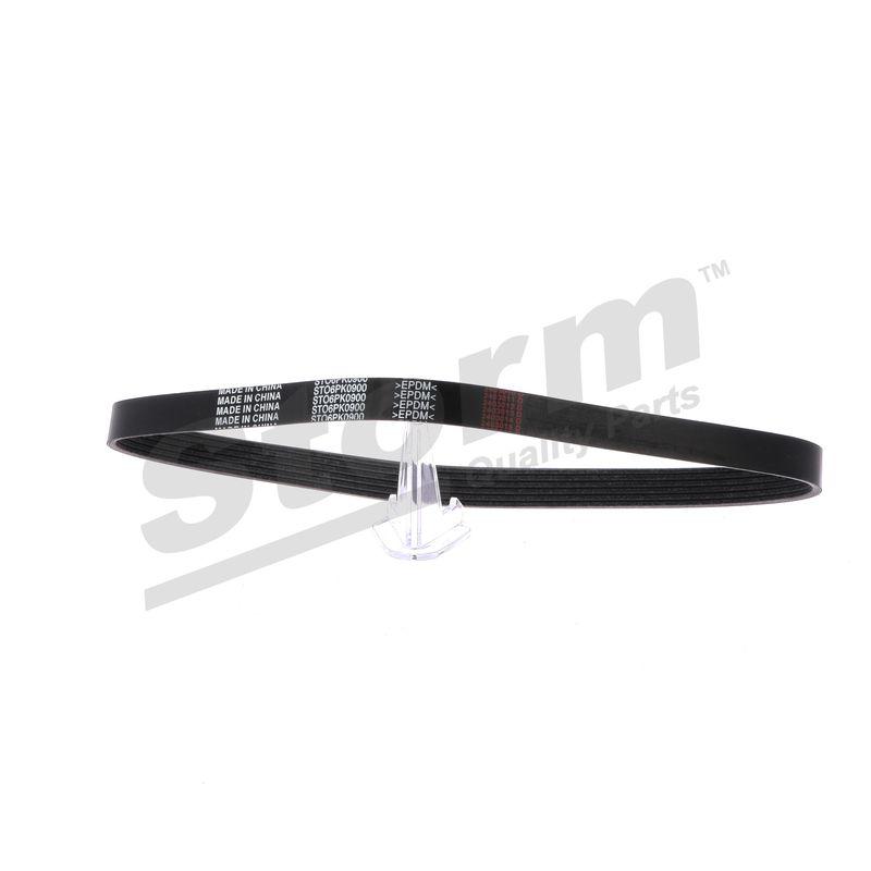 Courroie trapézoïdale à nervures STORM QUALITY PARTS STO6PK0900
