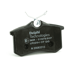 Kit de plaquettes de frein, frein à disque DELPHI LP2254
