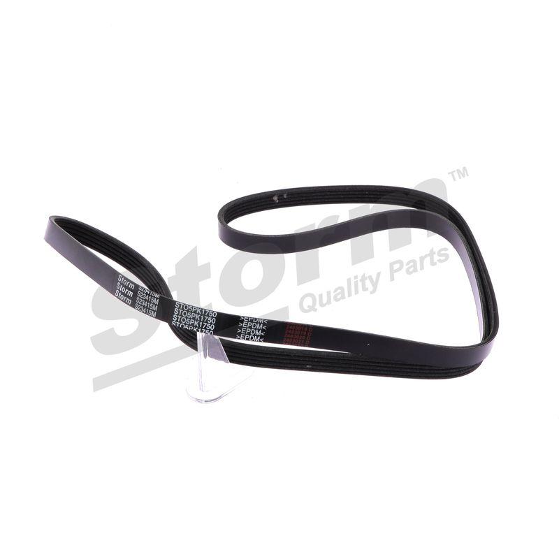 Courroie trapézoïdale à nervures STORM QUALITY PARTS STO5PK1750