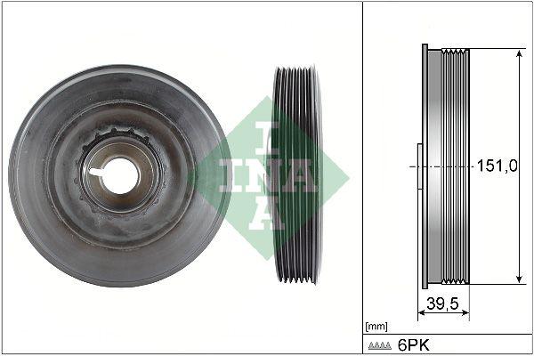 Poulie, vilebrequin Schaeffler INA 544 0090 10