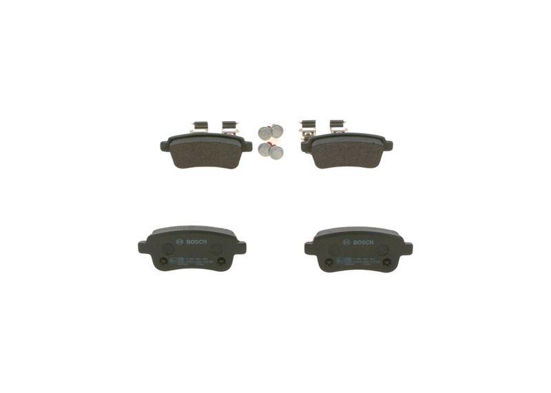 Kit de plaquettes de frein, frein à disque BOSCH 0 986 494 384