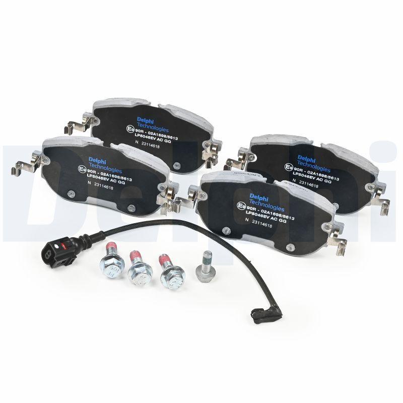 Kit de plaquettes de frein, frein à disque DELPHI LP5046EV