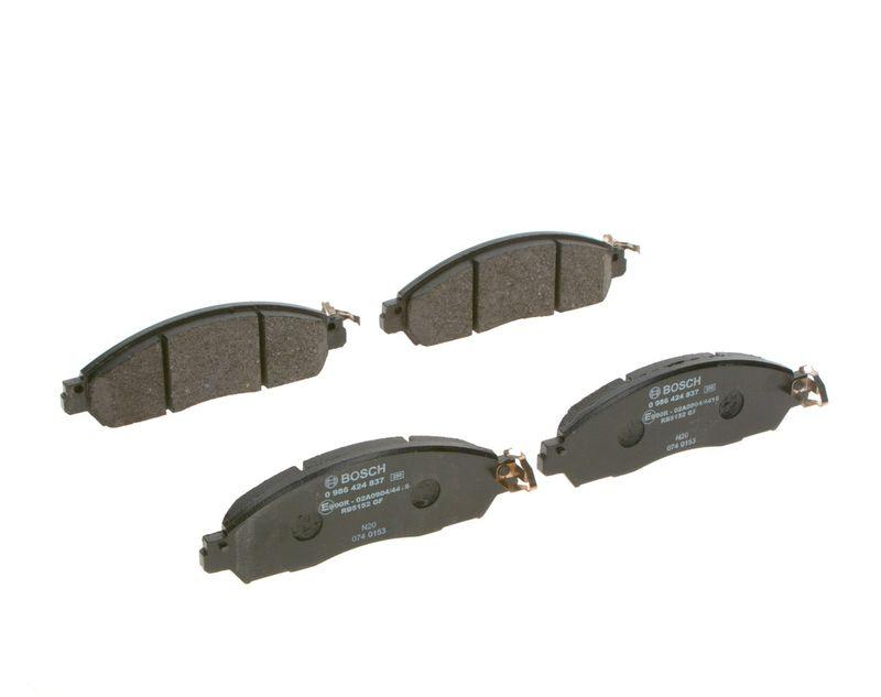 Kit de plaquettes de frein, frein à disque BOSCH 0 986 424 837
