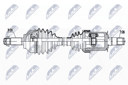 Arbre de transmission NTY NPW-BM-161