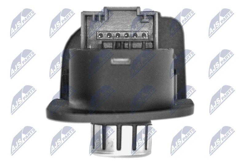 Interrupteur, réglage des rétroviseurs extérieurs NTY EWS-VW-106
