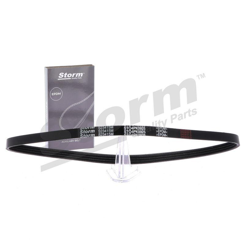 Courroie trapézoïdale à nervures STORM QUALITY PARTS STO4PK0925