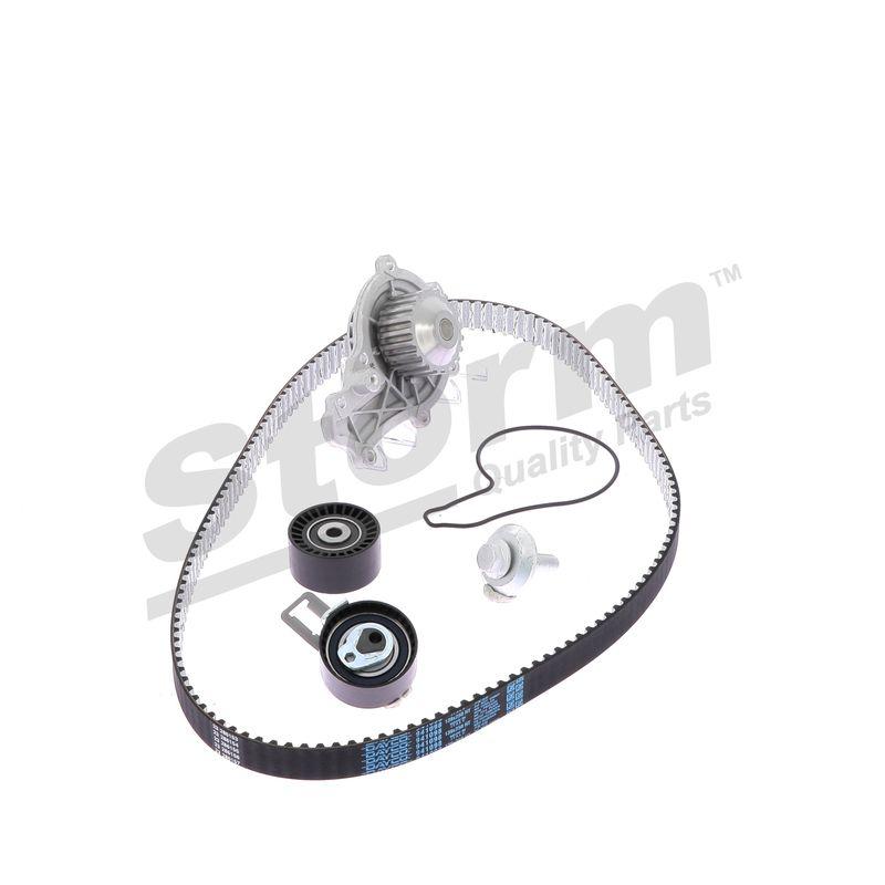 Pompe à eau + kit de courroie crantée STORM QUALITY PARTS 904546KP