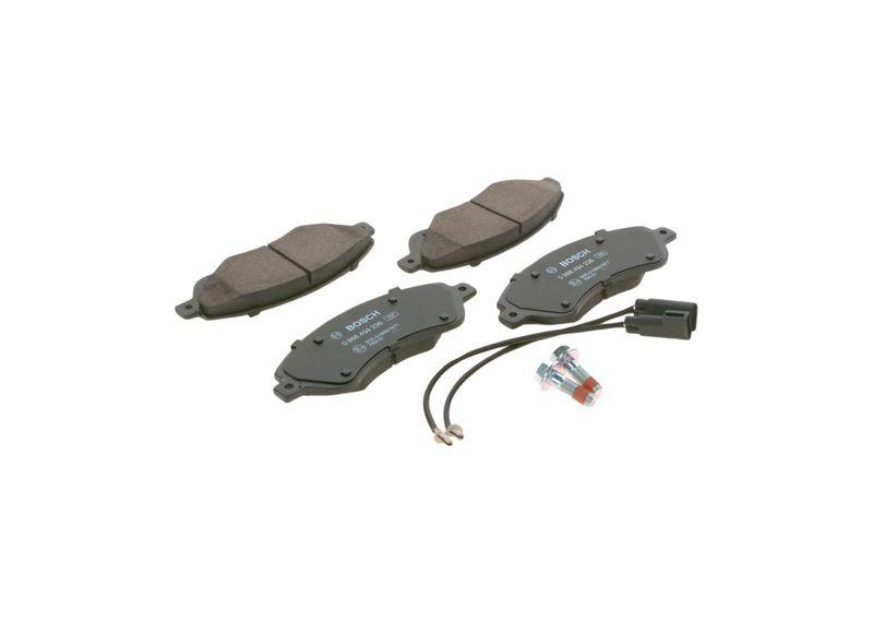 Kit de plaquettes de frein, frein à disque BOSCH 0 986 494 236