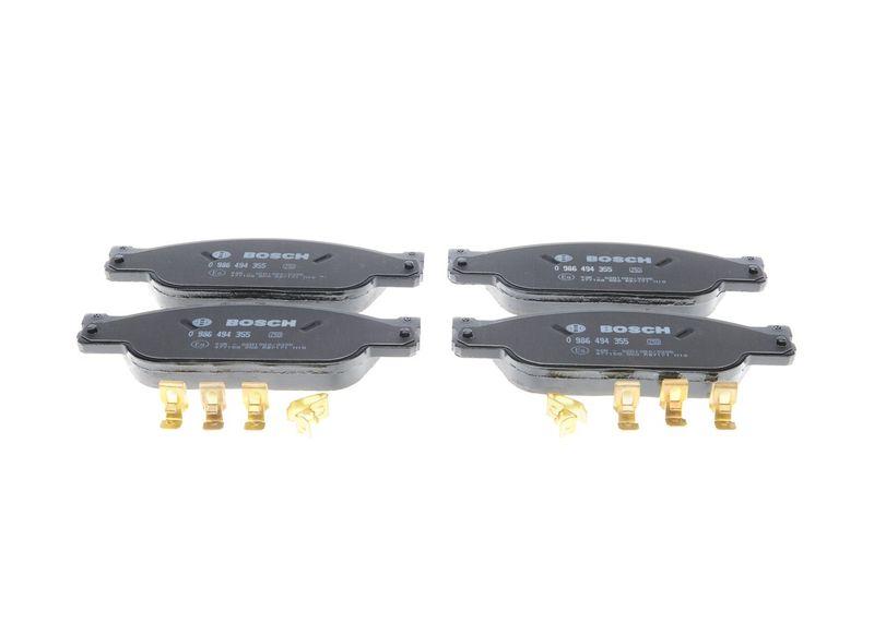 Kit de plaquettes de frein, frein à disque BOSCH 0986494355
