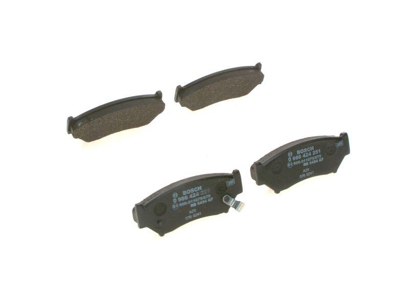 Kit de plaquettes de frein, frein à disque BOSCH 0 986 424 251
