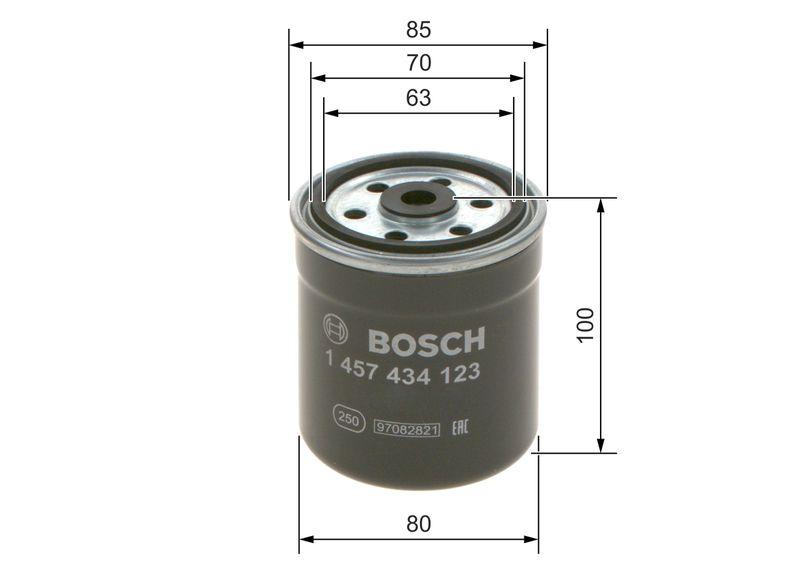 Filtre à carburant BOSCH 1 457 434 123