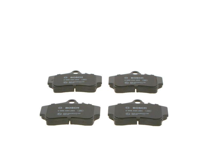 Kit de plaquettes de frein, frein à disque BOSCH 0 986 494 265