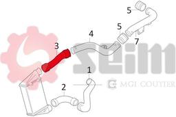 Gaine de suralimentation SEIM 981058