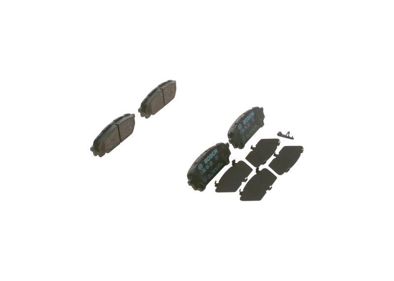 Kit de plaquettes de frein, frein à disque BOSCH 0 986 494 232