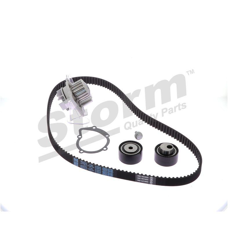 Pompe à eau + kit de courroie crantée STORM QUALITY PARTS 5550567KP