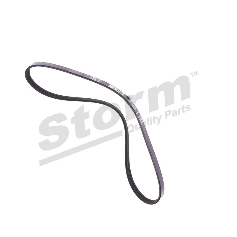 Courroie trapézoïdale à nervures STORM QUALITY PARTS STO4PK0855