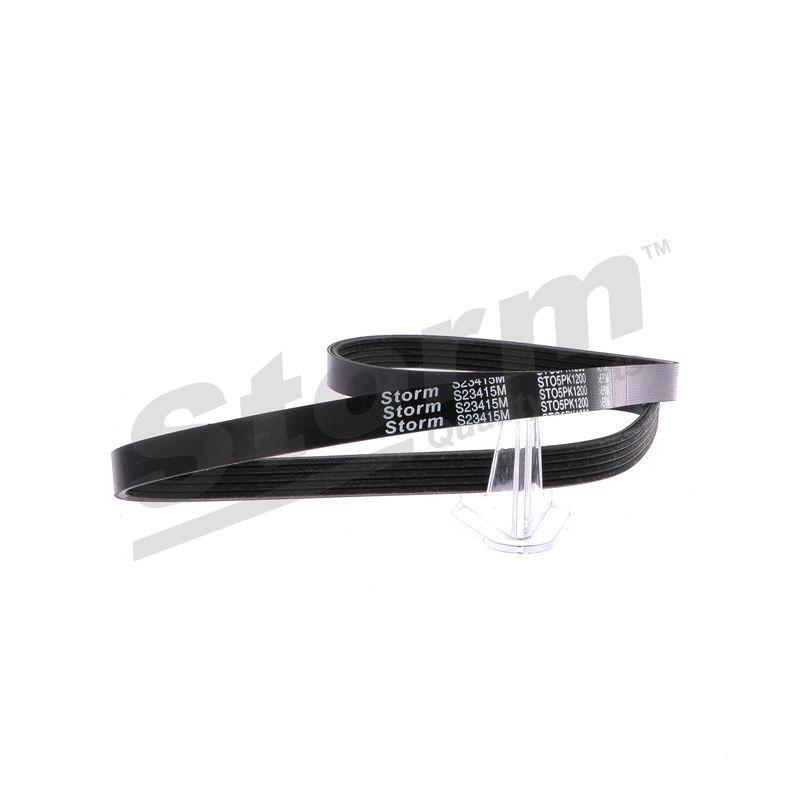 Courroie trapézoïdale à nervures STORM QUALITY PARTS STO5PK1200