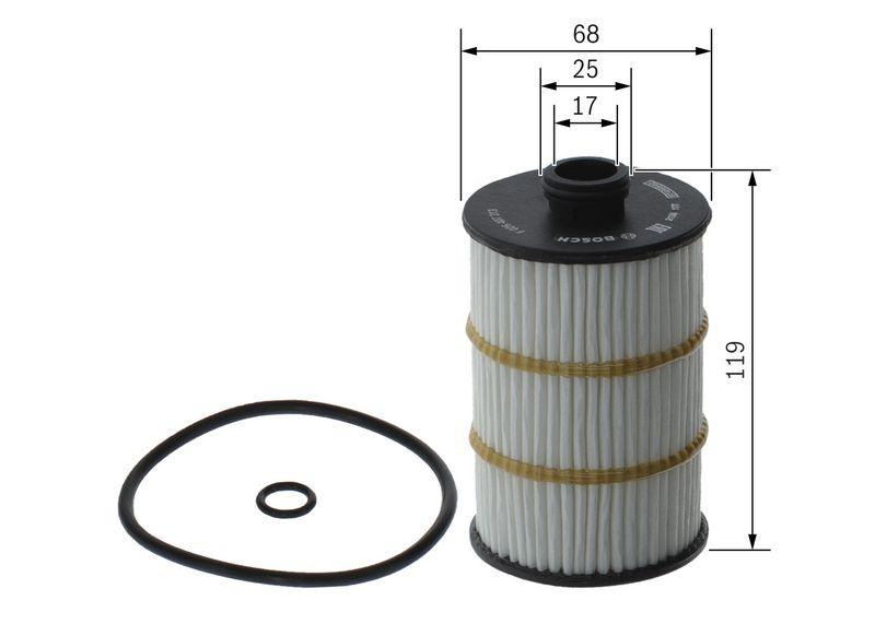 Filtre à huile BOSCH F026407313