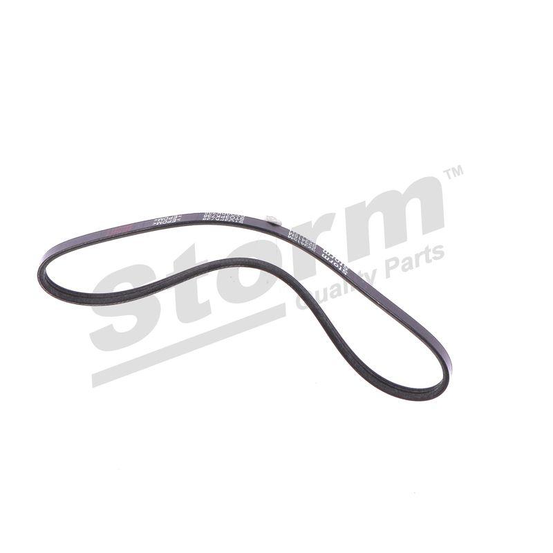Courroie trapézoïdale à nervures STORM QUALITY PARTS STO3PK0738