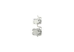 Kit d'accessoires, plaquette de frein à disque BOSCH 1987474725