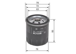 Filtre à huile BOSCH F026407153