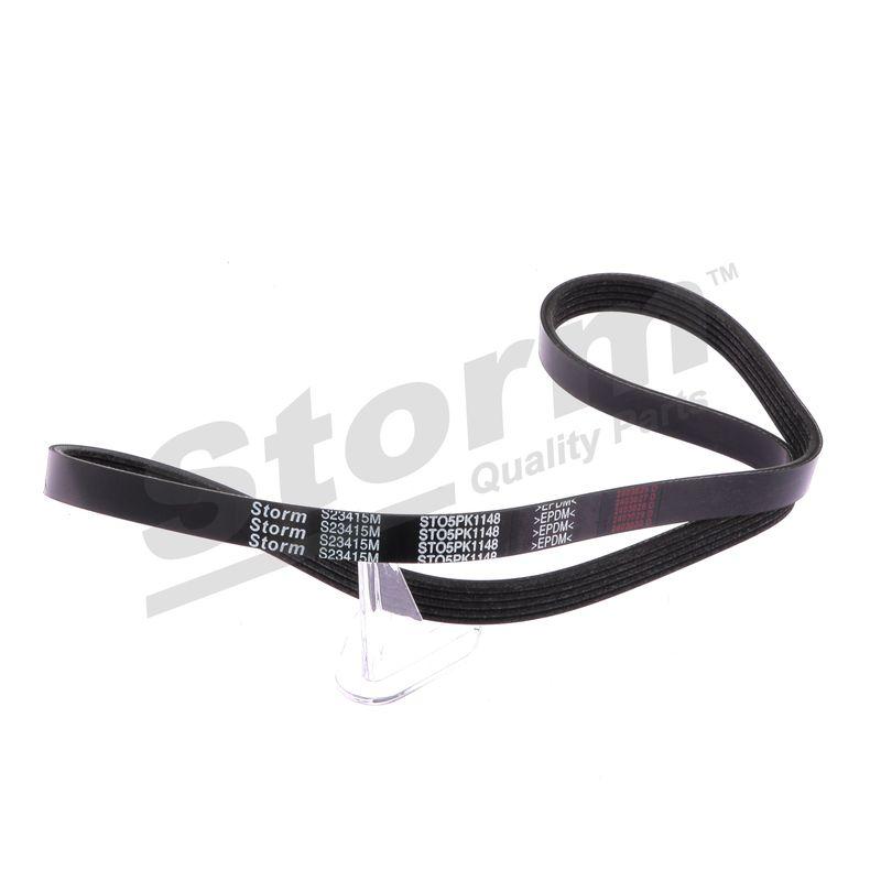 Courroie trapézoïdale à nervures STORM QUALITY PARTS STO5PK1148