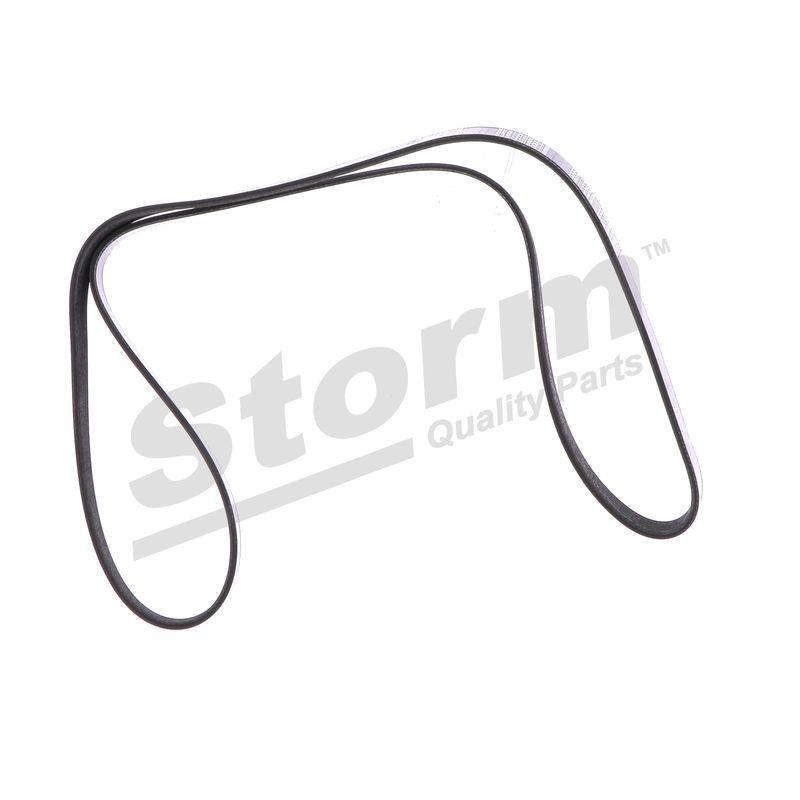 Courroie trapézoïdale à nervures STORM QUALITY PARTS STO6PK1563