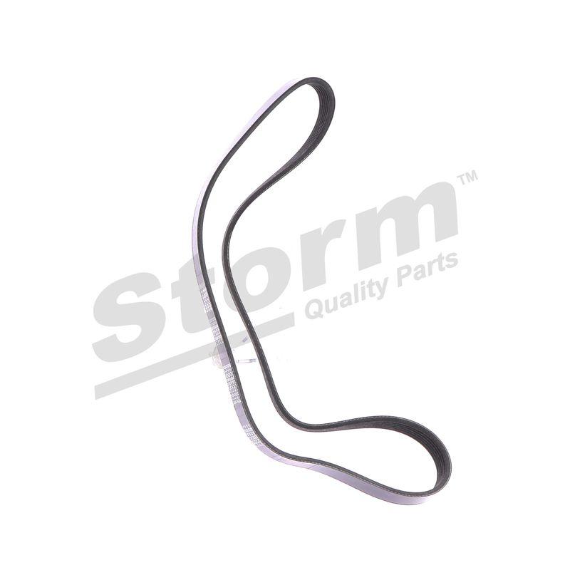 Courroie trapézoïdale à nervures STORM QUALITY PARTS STO6PK1013