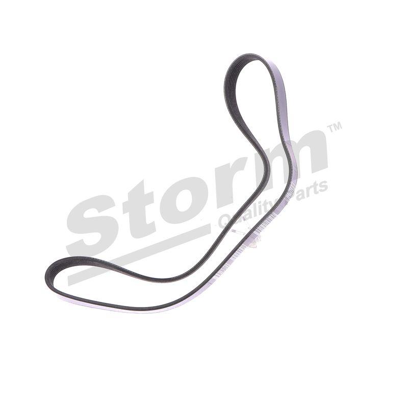 Courroie trapézoïdale à nervures STORM QUALITY PARTS STO6PK1013