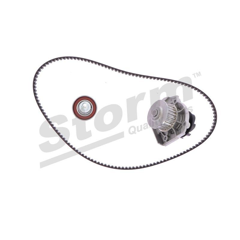 Pompe à eau + kit de courroie crantée STORM QUALITY PARTS 5550727KP