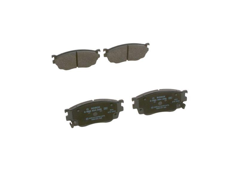 Kit de plaquettes de frein, frein à disque BOSCH 0 986 494 258