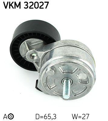 Tendeur de courroie, courroie trapézoïdale à nervures SKF VKM 32027