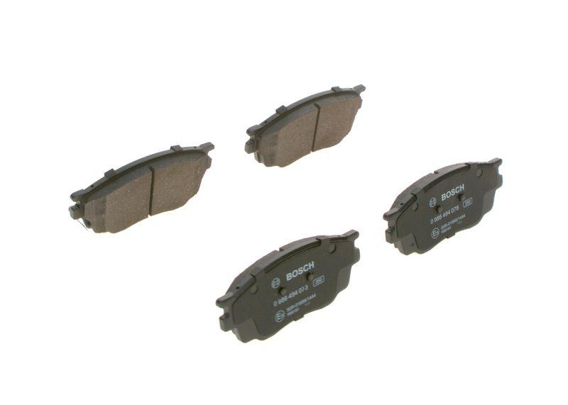 Kit de plaquettes de frein, frein à disque BOSCH 0 986 494 078