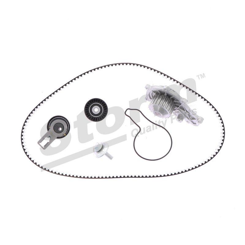 Pompe à eau + kit de courroie crantée STORM QUALITY PARTS 904546KP