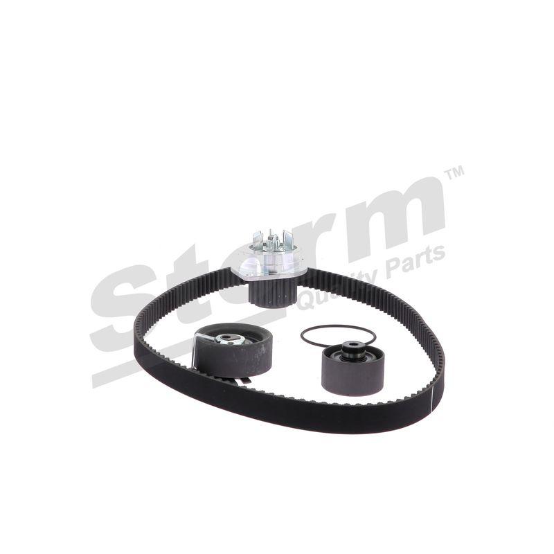Pompe à eau + kit de courroie crantée STORM QUALITY PARTS 904470KP