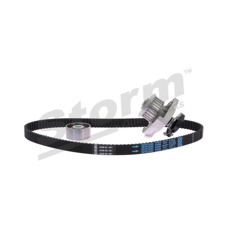 Pompe à eau + kit de courroie crantée STORM QUALITY PARTS 5550727KP